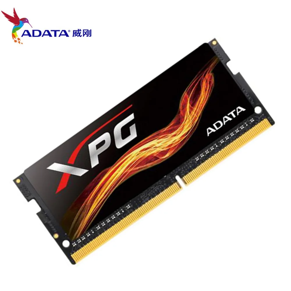 ADATA 8G XPG DDR4 8 ГБ 2400МГц ПК4-ПК4-19200 12V ОЗУ для ноутбука SO-DIMM 2400 19200 260-контактная память для ноутбука.
