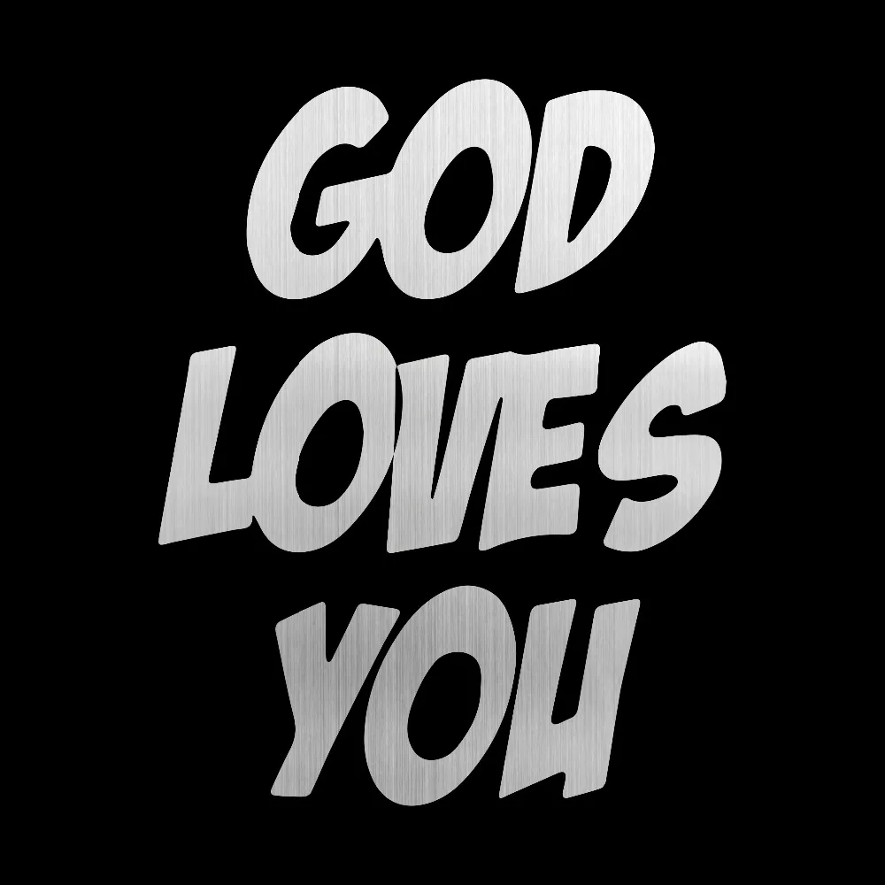 Rylybons God Love You наклейки для автомобиля мотоцикла кузов машины окно Стайлинг всего