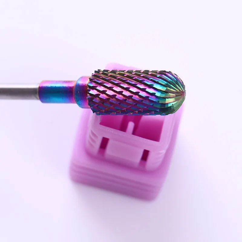 Дрель для ногтей с радугой 1 шт. электрический инструмент дизайна несколько
