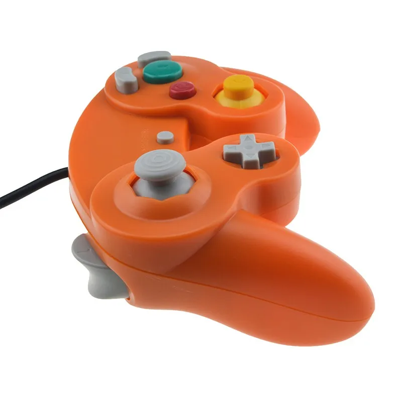 10 шт. высокое качество проводной игровой контроллер геймпад джойстик forNGC NINTENDO GC кубик для игры для платины Быстрая