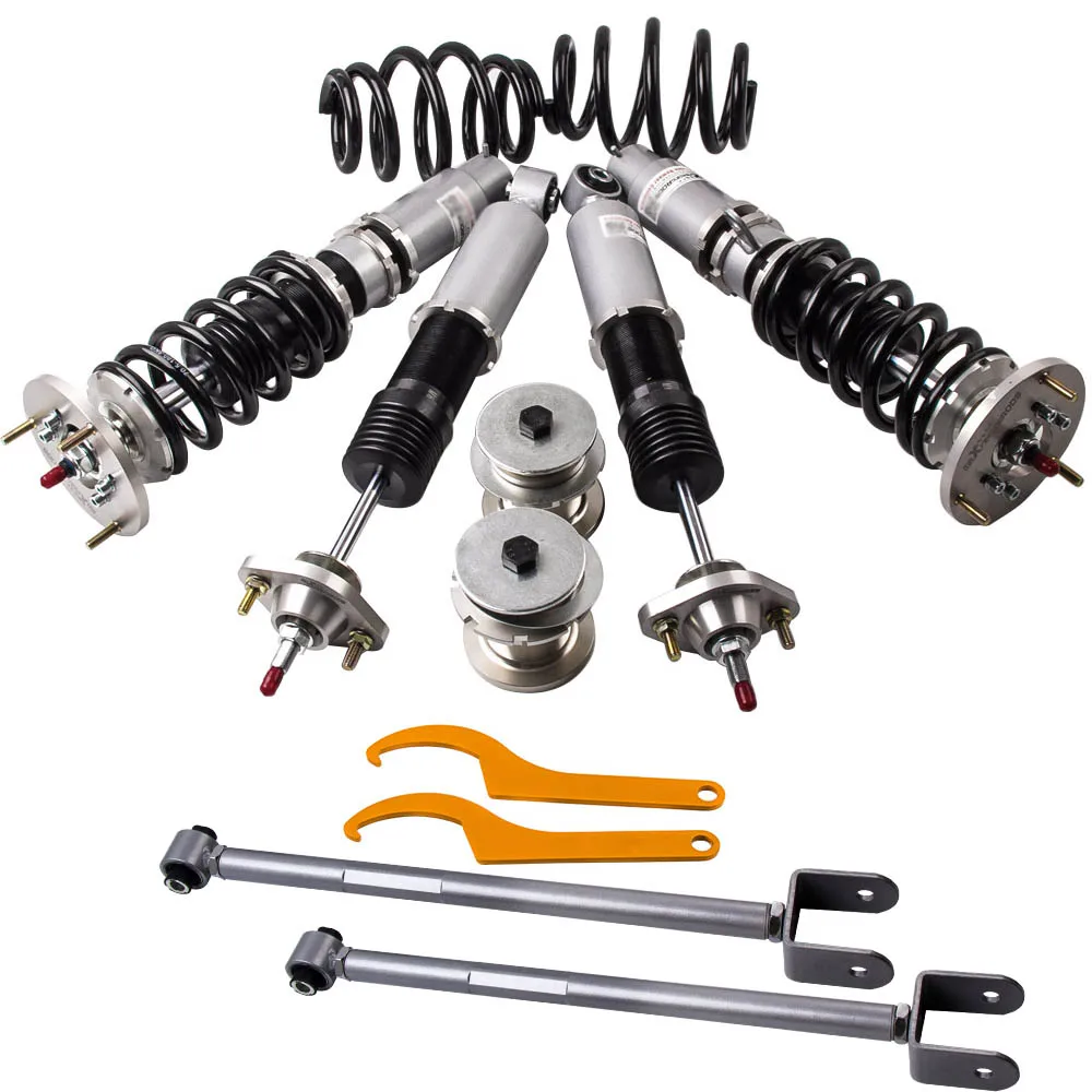 

Coilovers Suspension Kit For BMW E46 98-05 330i 328i 318i Spring Strut 320i 323i 325i M3 24 Ways adj. Damper