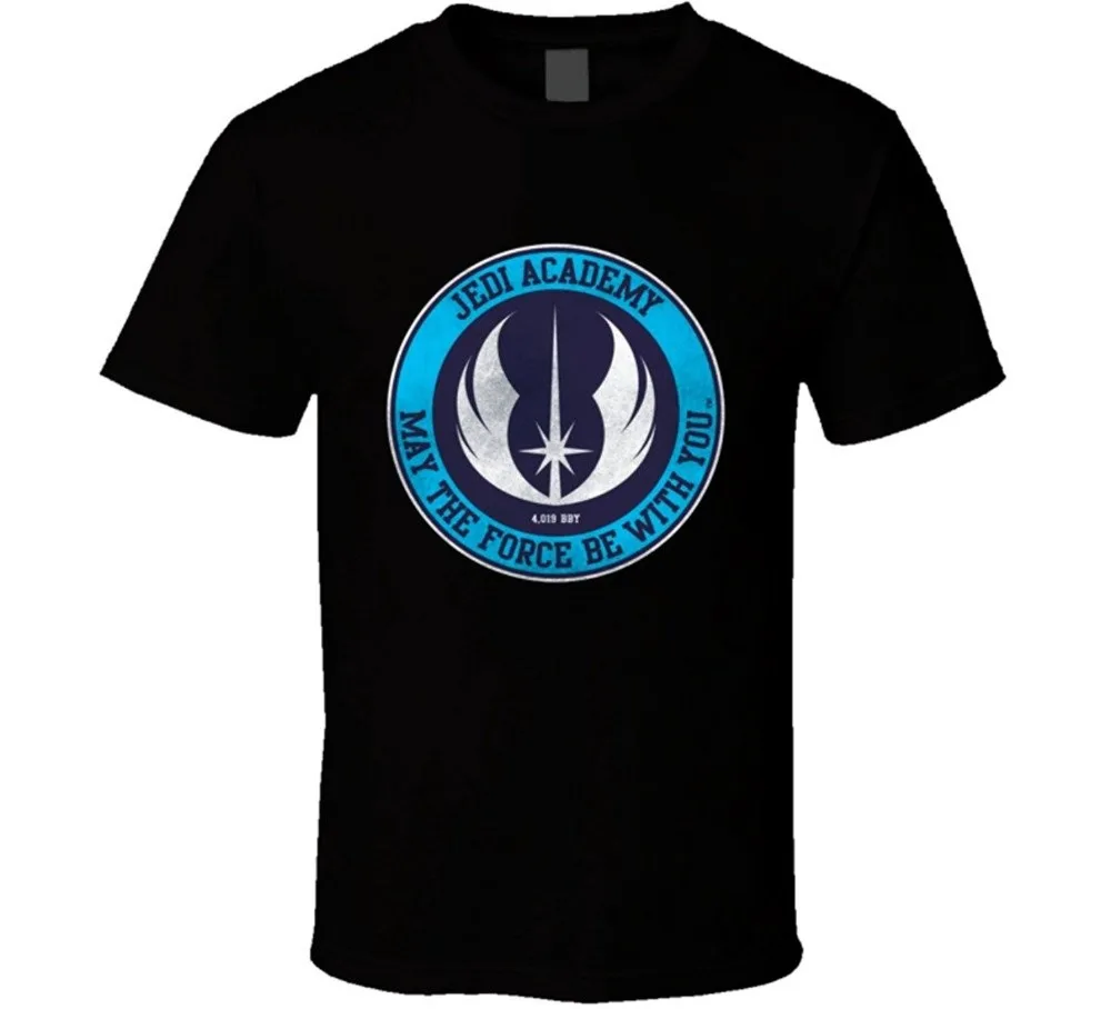 Горячие Продажи Моды Майка Star Wars Jedi Academy Пусть Сила Будет С Вами Лето sportwear