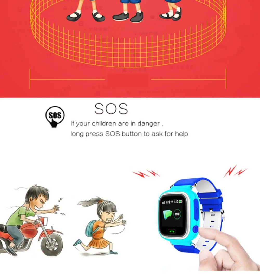 Дети GPS Часы M04 WIFI 1.54 сенсорный экран дети рано обучение Умный малыш Kid смотреть