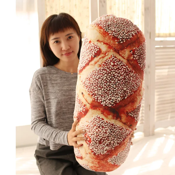 50cm Моделирование вина подушка в форме бутылки Подушка-хлеб Подушка еда мягкие игрушки творческая кукла подарок - Цвет: 50cm