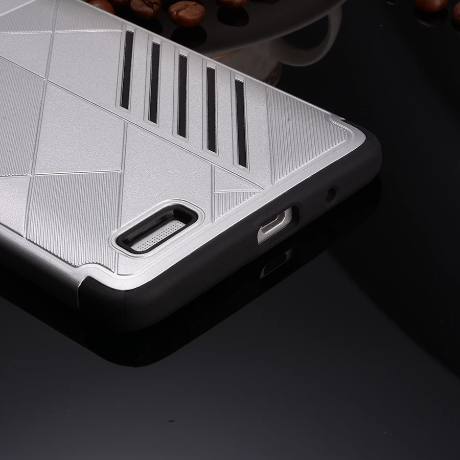 Для Huawei mate7 Защитный чехол founda Мягкие TPU ПК Гибридный Панцири для противоударный