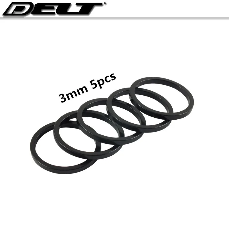 3 mm 5 pcs 5/10 шт 1-1/8 MTB горный велосипед с фиксированной передачей bmx велосипед Велоспорт велосипед Headse прокладки 3/5/10 мм x 28,6 мм Диаметр Алюминий - Цвет: 3 mm 5 pcs