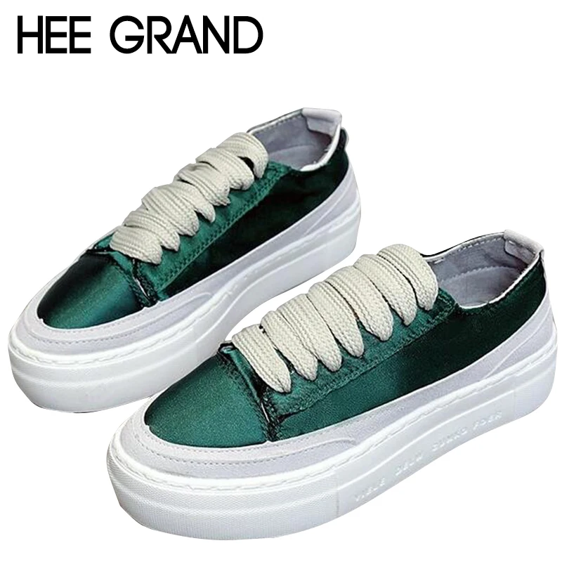 HEE GRAND/2018 женская Вулканизированная обувь повседневная из искусственной кожи