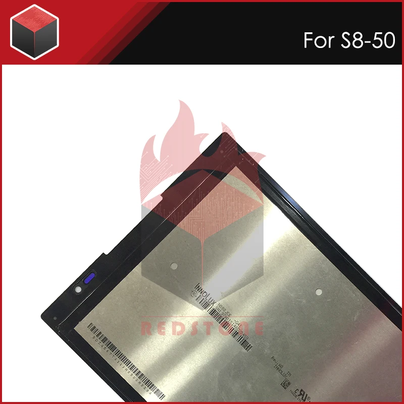 Redstone для Lenovo Tab S8-50F S8-50L S8-50LC ЖК-дисплей сенсорный экран дигитайзер стекло в сборе