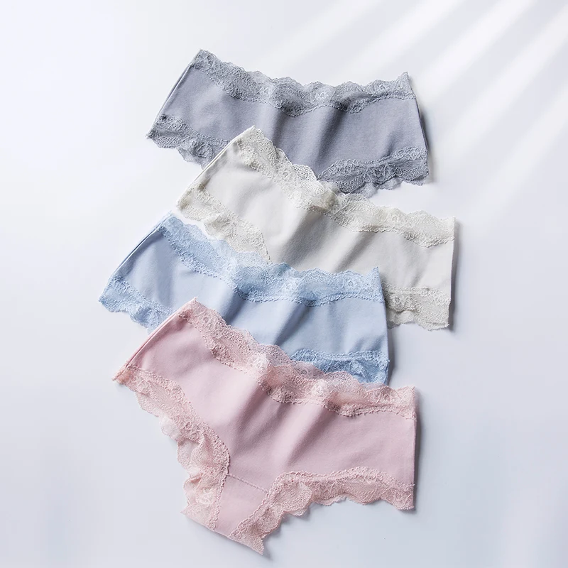 Сексуальные кружевные трусики для женщин прочный мягкий хлопок Beifs Lingeries