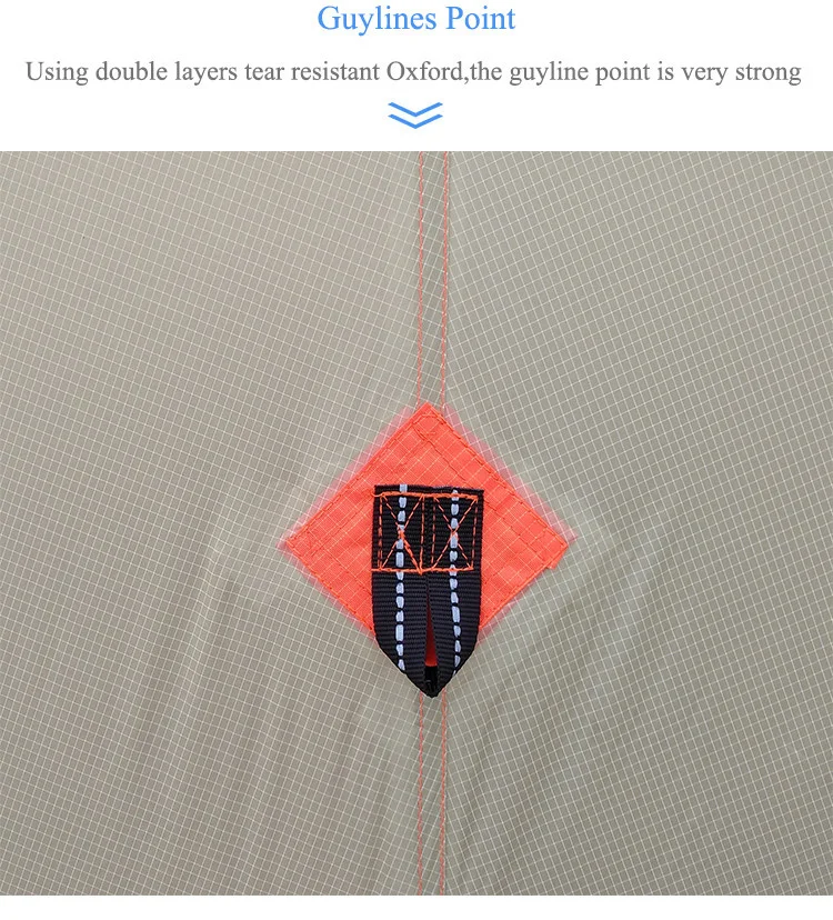 ASTAGEAR 30D silnylon Сверхлегкий Аста Пирамида открытый 2/4 человек 2 слоя 3 Сезона Палатка