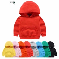 fashion children sports hoodies pure color toddler girls sweatshirt sweater spring cotton sports outwear tops baby boys 90 130