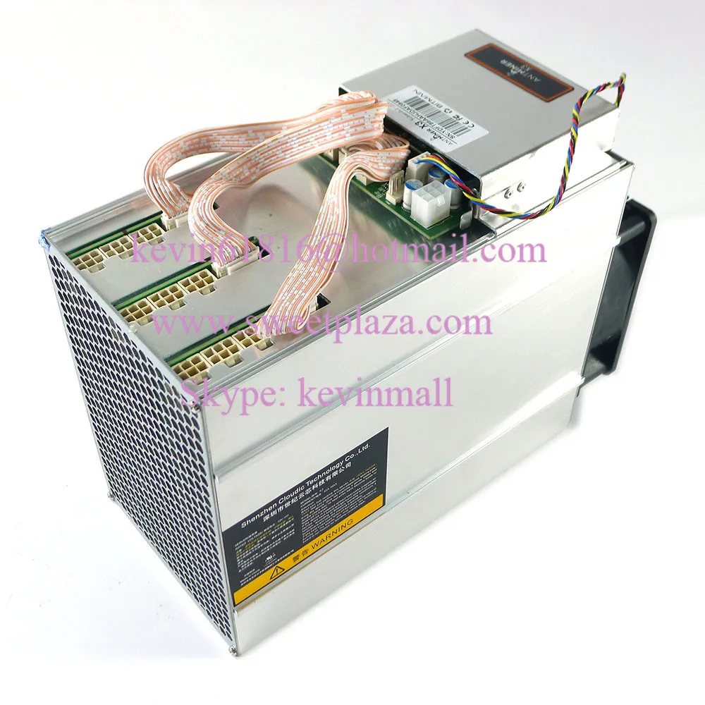 AntMiner X3 220KH/S Asic miner Майнер CyrptoNight от bitmain с чипами Хаша BM1700|Сетевые коммутаторы| |