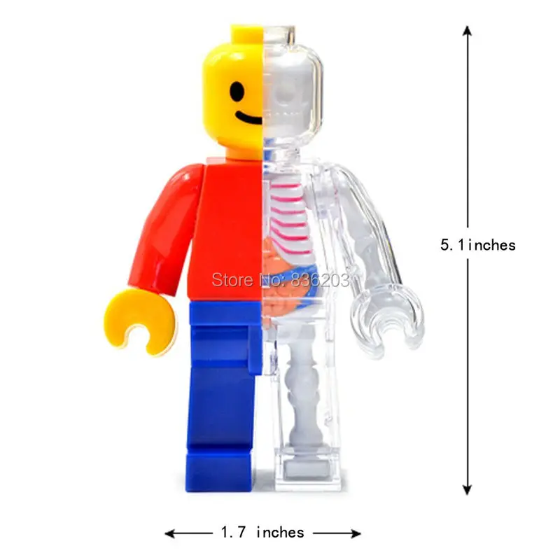 4D master vision Brick Man смешная анатомическая модель медицинская Джейсон Фрей анатомическая модель скелета научные развивающие игрушки