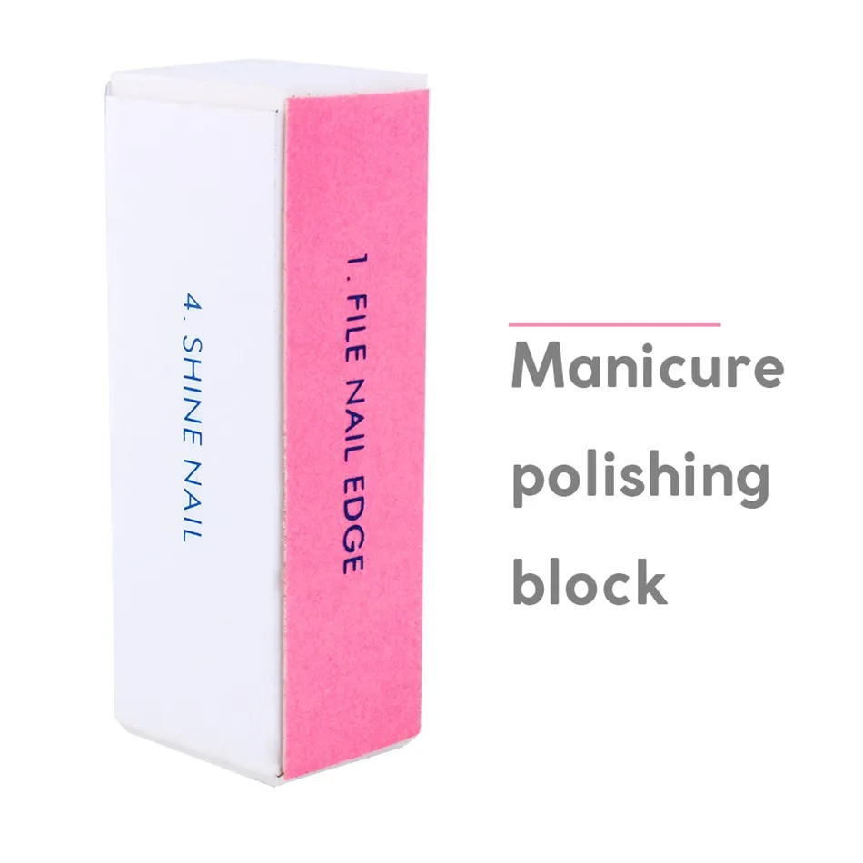 Аксессуары для маникюра 4 сторонний буфер ногтей|buffing block|nail art polisherblock files |