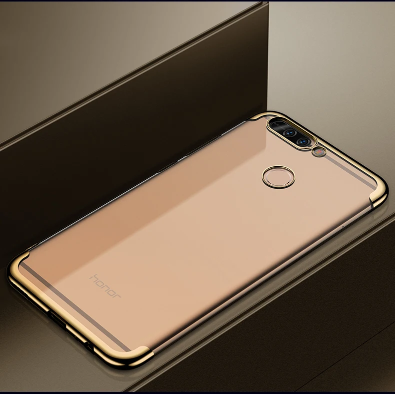 Чехол MAKAVO для huawei Honor 8 Pro, Роскошный чехол с лазерным покрытием, Прозрачный мягкий силиконовый чехол для телефона s для Honor 8 Pro