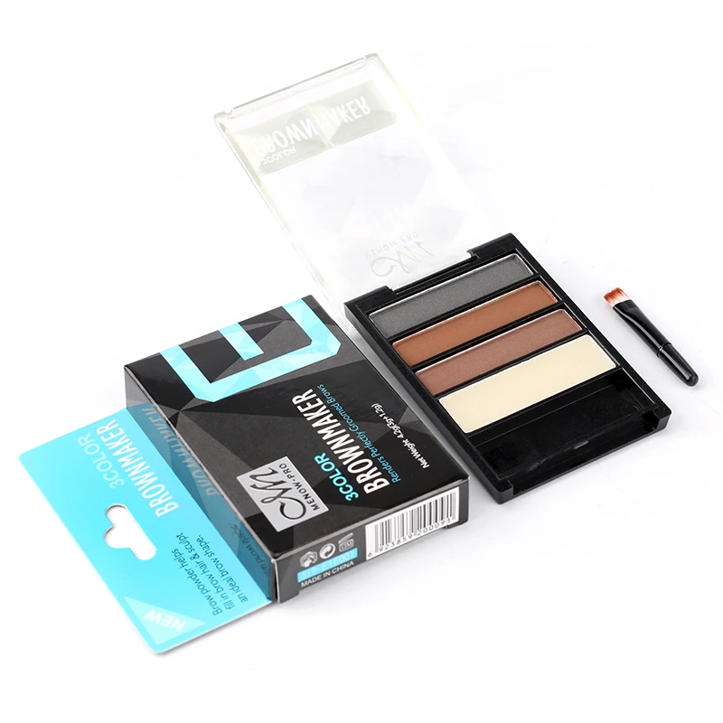 1 шт. Красота макияж естественный трехмерный высокого света бровей порошок