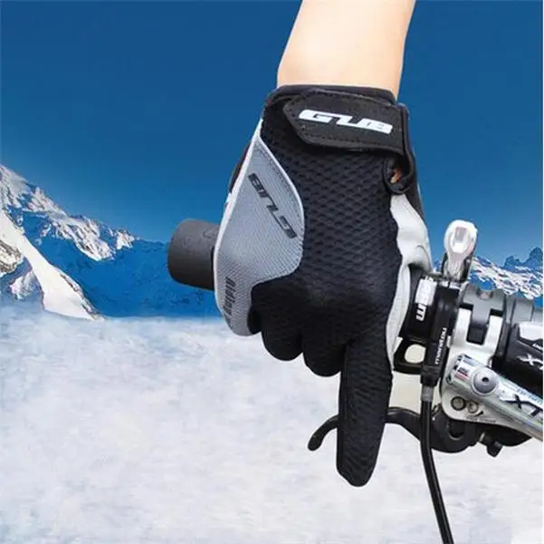 Touch Screen Full Finger Cycling Gloves Unisex Outdoor Sports Riding Bike Bicycle Winter Warm | Спорт и развлечения