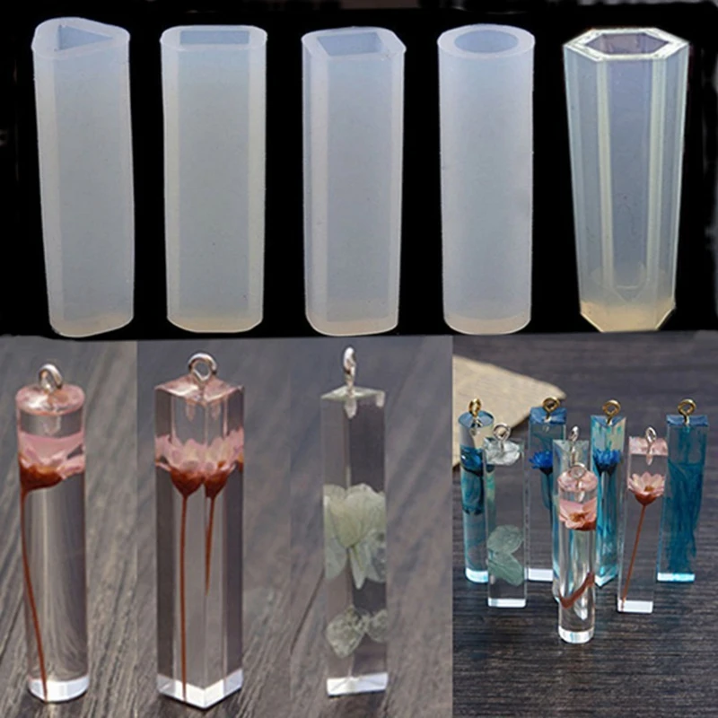 Новая мода 1 шт амулеты Подвеска для изготовления DIY прозрачный УФ Смола жидкий силикон формы для ожерелья серьги изготовление ювелирных изделий
