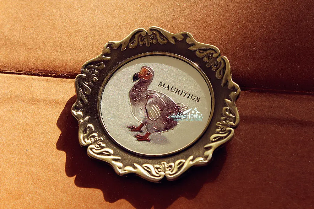 Туристический сувенир Маврикия DoDo Bird 3D металлический магнит на холодильник