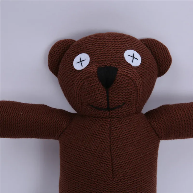 Плюшевые игрушки с медведем Мишка-мишка плюшевая игрушка Коричневые Мягкие