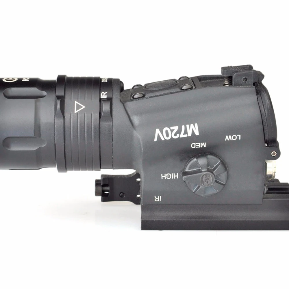 Тактический M720V светодиодный фонарик CREE R5 400 люмен страйкбол пистолет стробоскоп