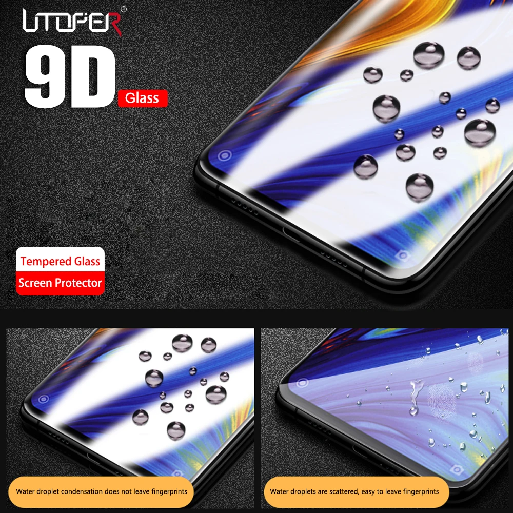 9D закаленное защитное стекло для Redmi Note 6 Pro Защитное экрана Xiaomi Mi 8 Lite Play Mix 3 5 Plus 6A |