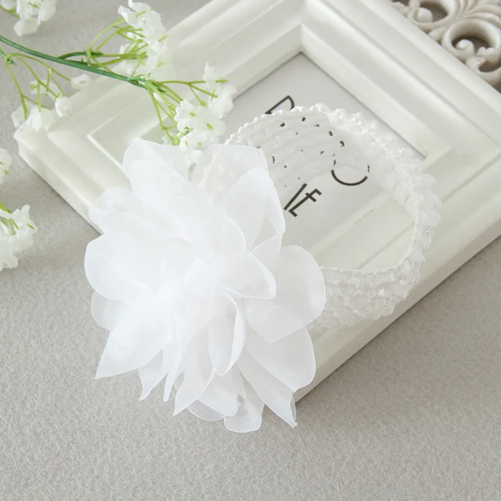 Свадебный головной убор для новорожденных девочек свадебной вечеринки с большим