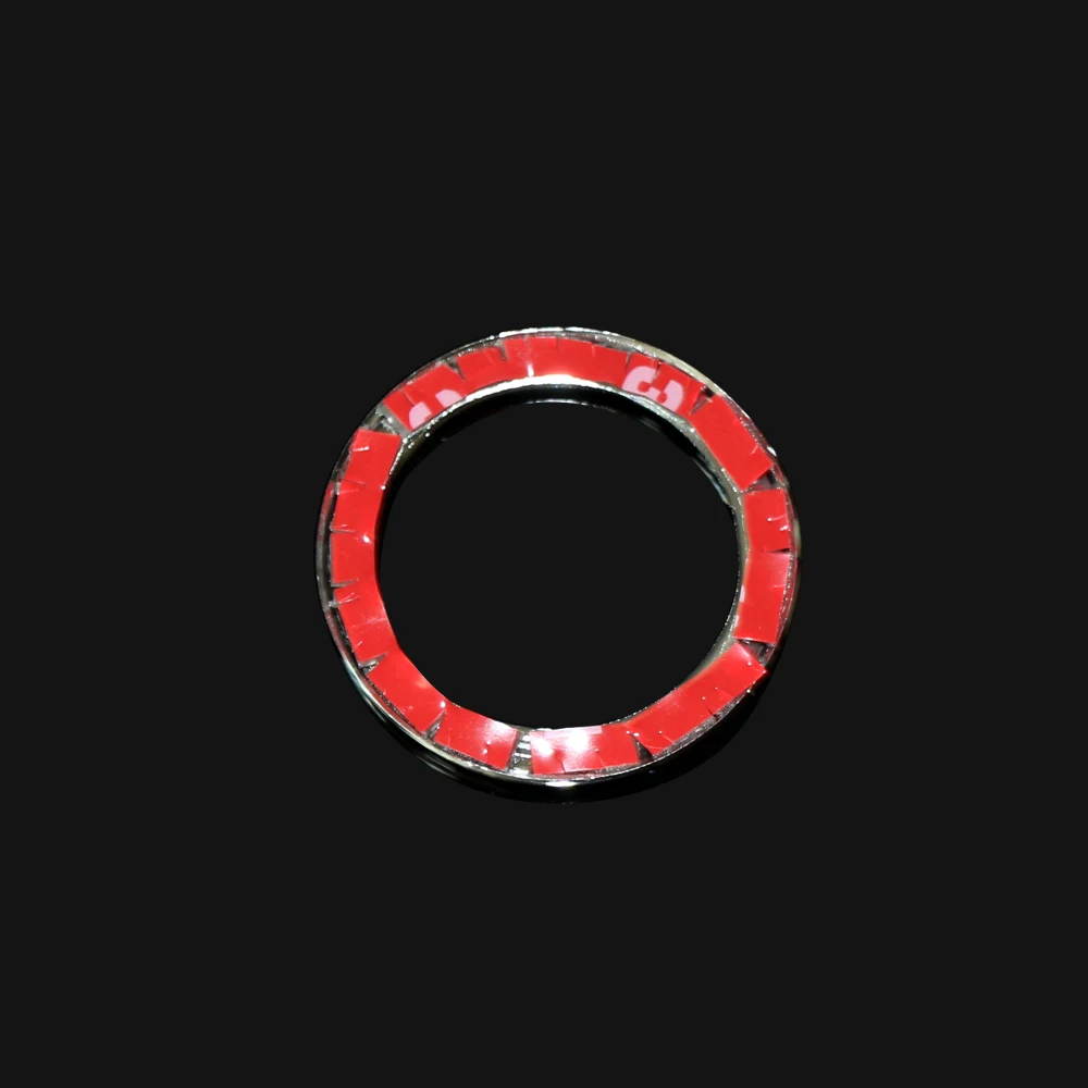 ABS хромированная отделка аудио кольцо автомобильные наклейки дверной динамик