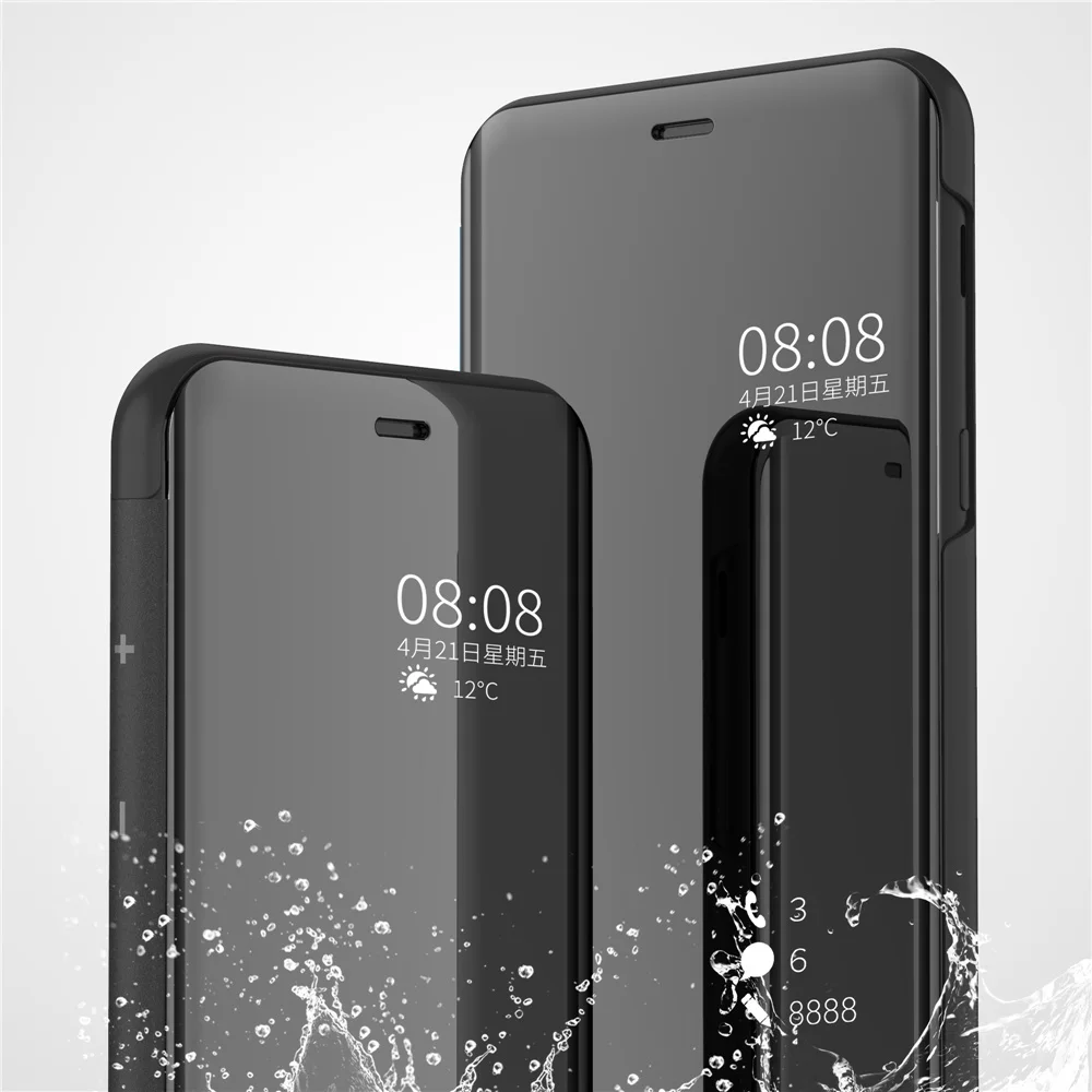 V11 Pro умный откидной зеркальный чехол с подставкой для Vivo X23 X20 X21 Y85 Y83 Y75 Y79 Y69 Y71 Y97 V11i