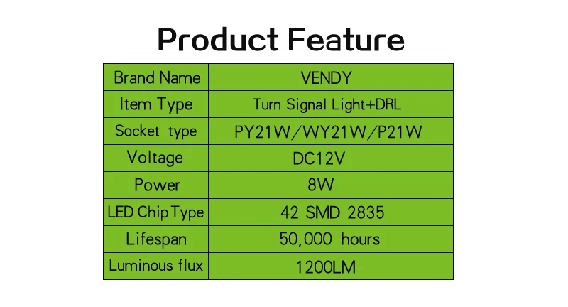 BAU15S PY21W WY21W 7440 светодиодный фары дневного света+ указатель поворота для Toyota Corolla Avensis Yaris Rav4 Auris Prius C Sienna