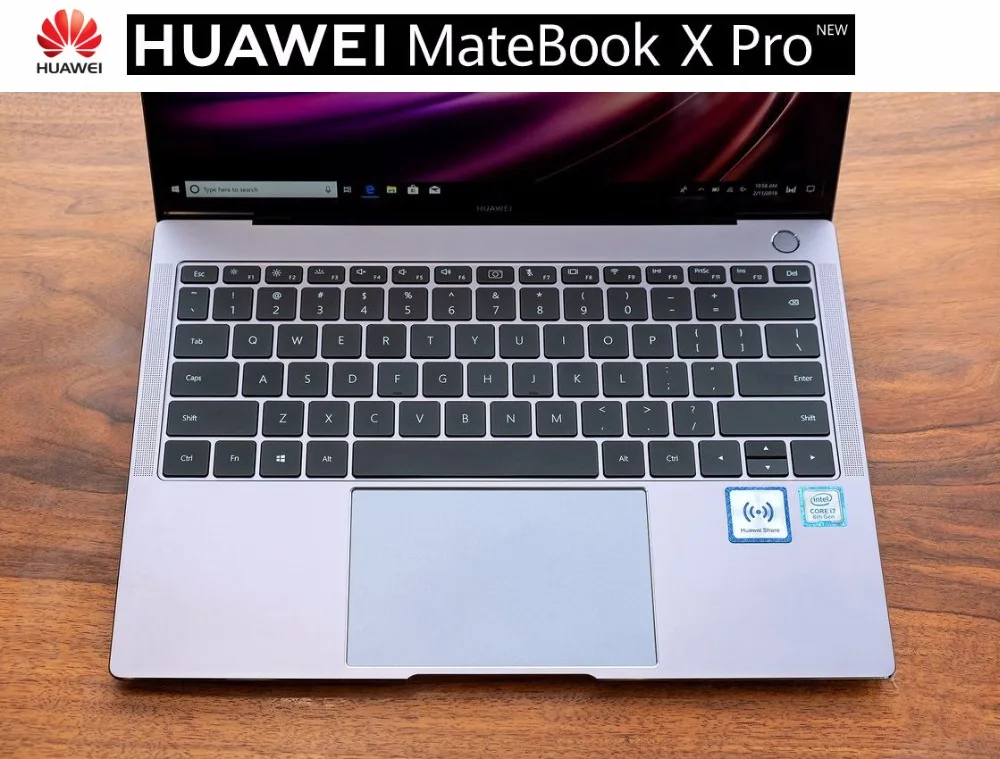 Высококачественный ноутбук HUAWEI MateBook X Pro, 13,9 дюймовый ноутбук с процессором Intel i5 i7, 8 Гб ОЗУ, 512 Гб SSD, поделиться 3,0