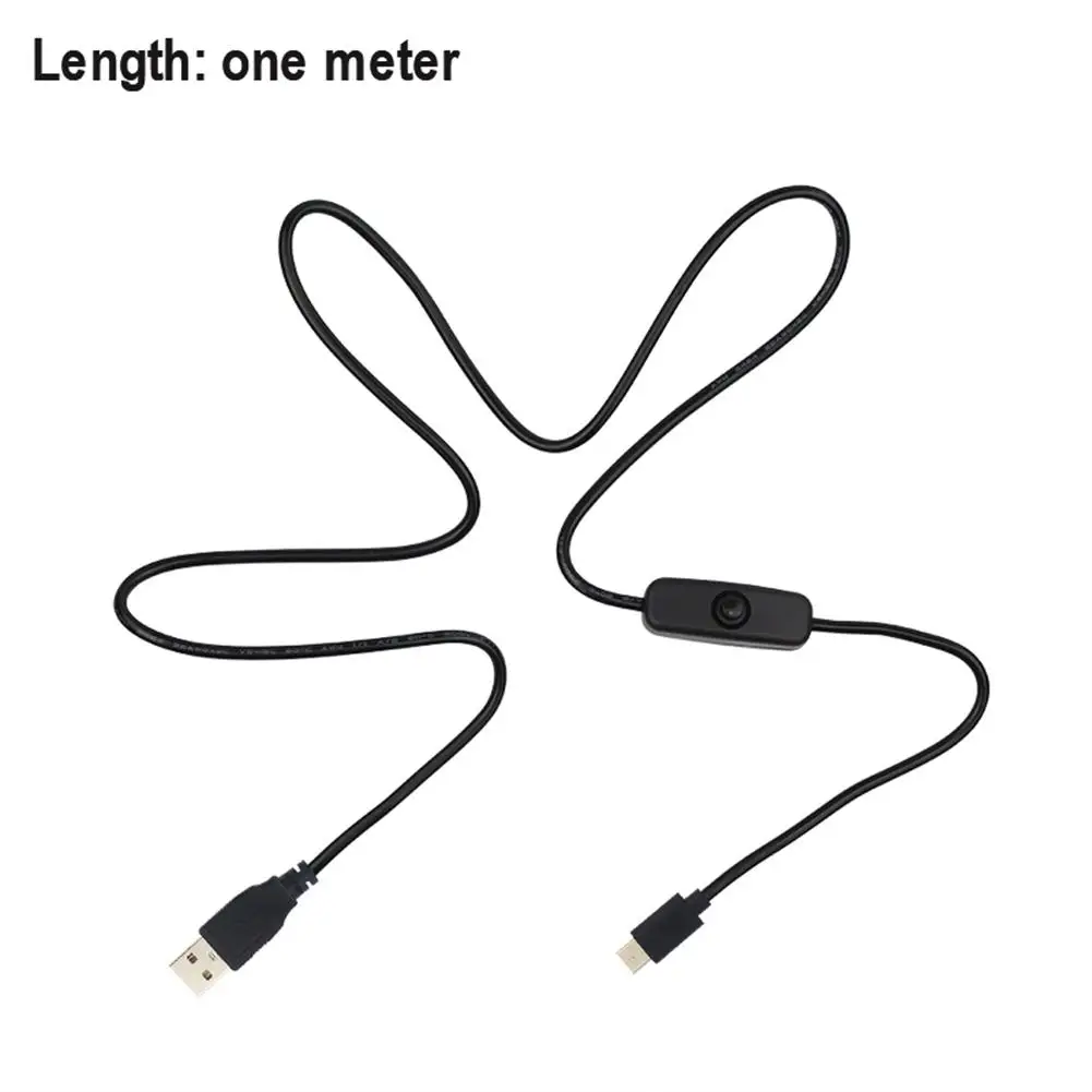 Кабель адаптера питания 5 В 3 А шнур USB Type C с кнопкой ВКЛ./ВЫКЛ. Для Raspberry Pi 4|Адаптеры