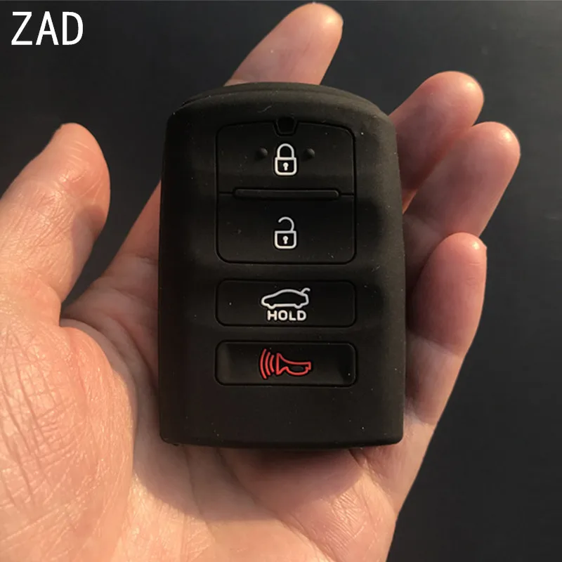ZAD силиконовый резиновый чехол для ключей автомобиля защитный KIA Cadenza новинка K7 2013