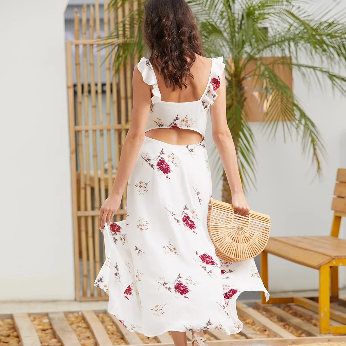 Сексуальное платье бодикон с рисунком Для женщин летнее без рукавов пляжное