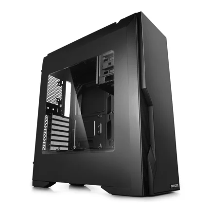 Чехол для компьютера DEEPCOOL Dukase(поддержка материнской платы ATX/Поддержка водяного охлаждения/независимый источник питания/боковой сквозной - Цвет: Белый