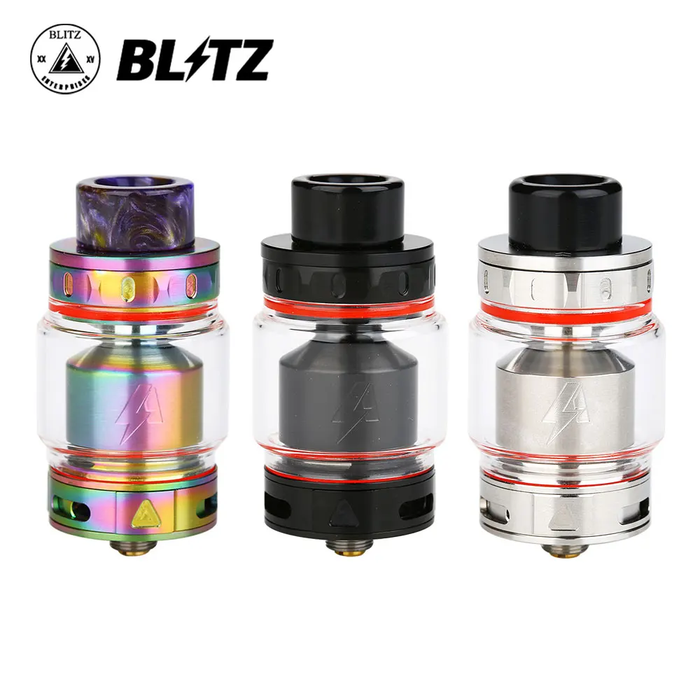 Оригинальный Blitz Intrepid RTA 3 5 мл крышка прозрачная 24 мм застежка верхняя заполняющая