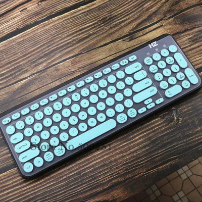 Пылезащищенные Силиконовые чехол для клавиатуры ноутбука для logitech K780 многофункциональная беспроводная клавиатура K 780 Защитная пленка для кожи - Цвет: Sky blue