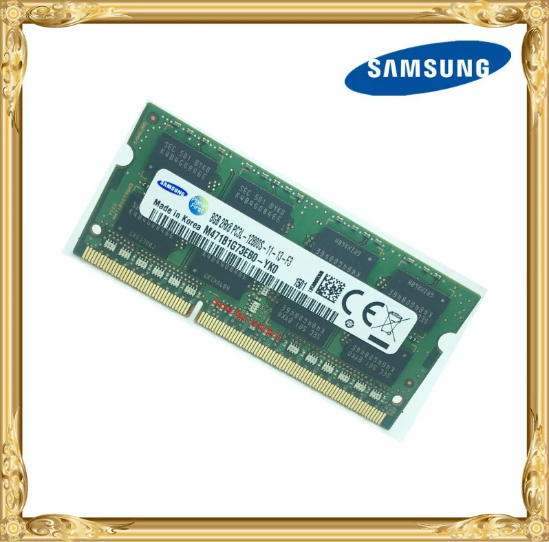 Samsung   DDR3 8  1600  PC3L-12800S notebook RAM 12800 8G 1, 35 V