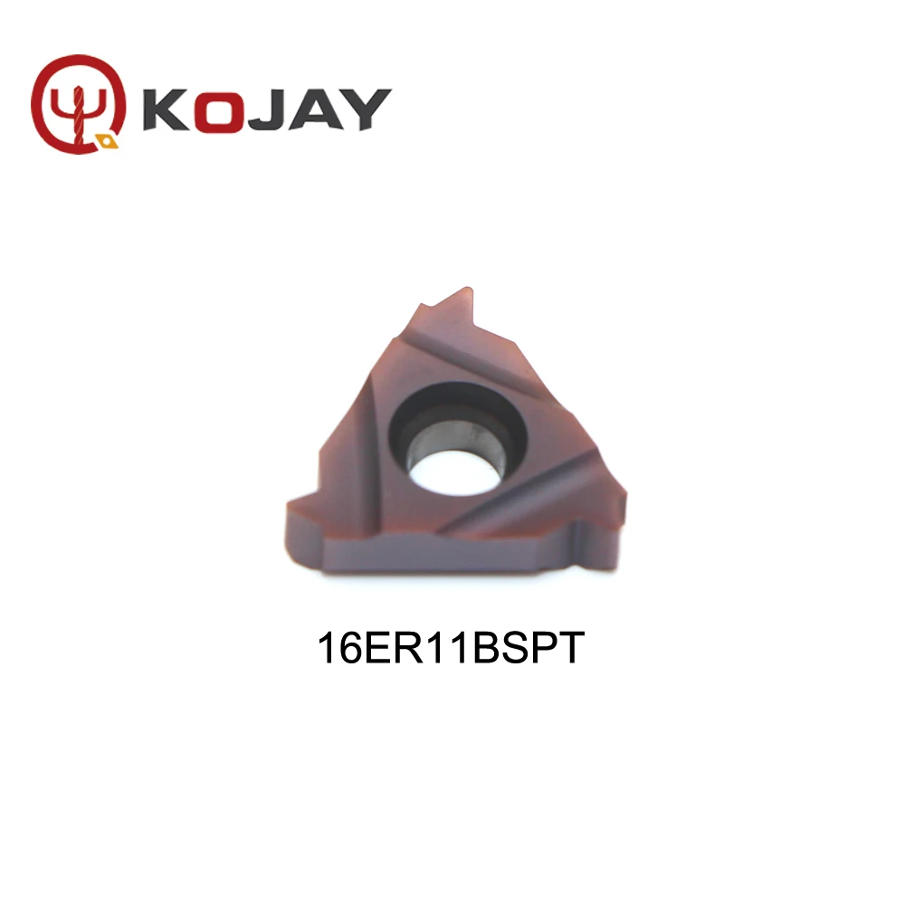 16ER11BSPT Tapered Pipe 55 degree Carbide Internal External Threading Inserts for CNC indexable Lathe Tool holder | Инструменты