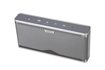 FELYBY h18беспроводной bluetooth динамик аудио подарок портативный динамик аудио стерео Открытый динамик поддержка TF AUX - Цвет: Серый