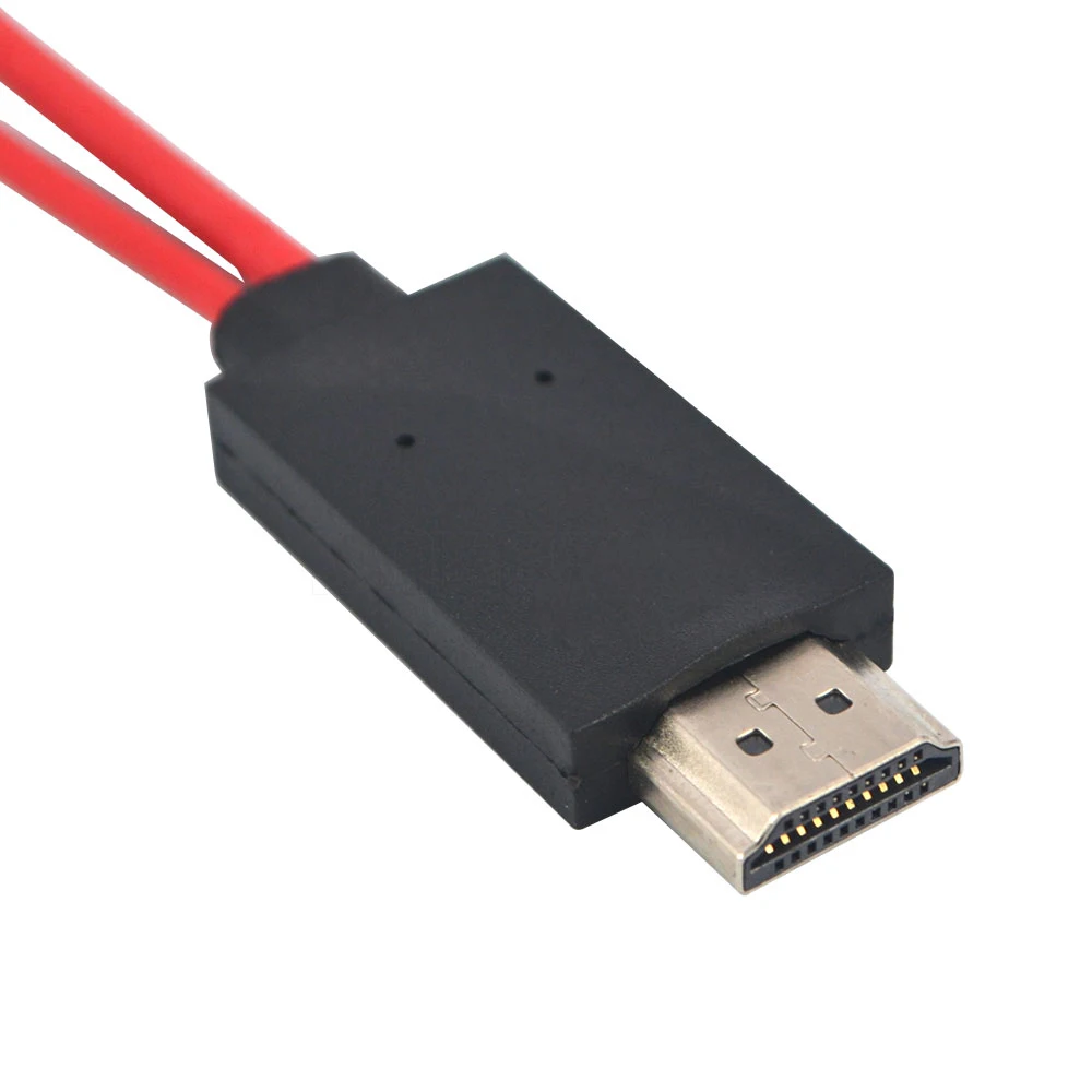 1080P Full HD Micro USB к HDMI совместимый кабель для выходного аудио адаптера HDTV адаптер 5Pin