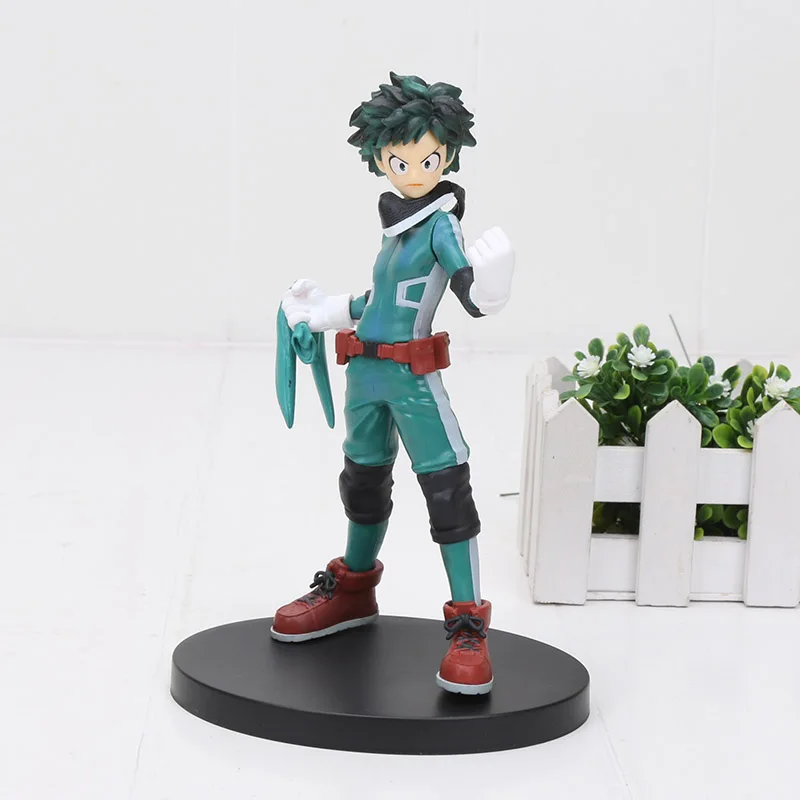 My Hero Academy DXF фигурка мидория изюку бакугу кацуки боку без героя Academy Коллекция Модель Фигурки Игрушка подарок 15 см - Цвет: Izuku mask opp bag