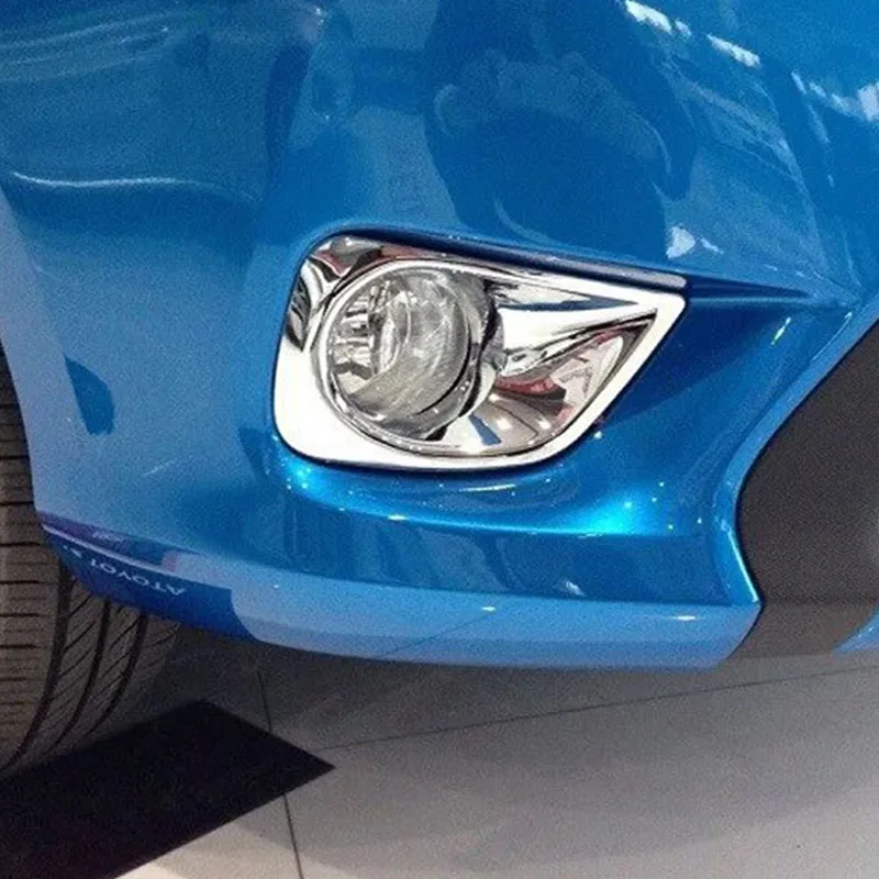 2 шт. накласветильник на передние противотуманные фары для Toyota Vios/Yaris sedan 2014 2015 2016 |