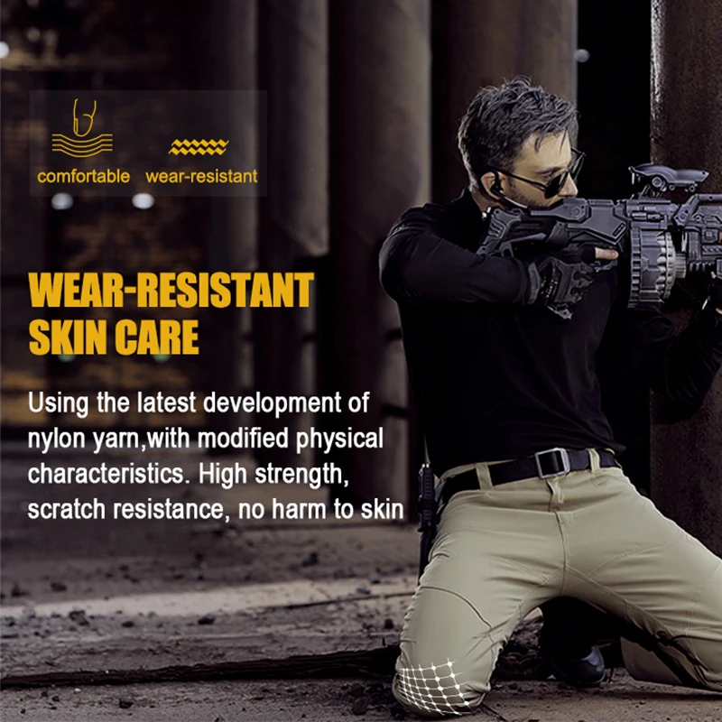 FREE SOLDIER outdoor sports camping tactical military pants scratch- resistant with multiple pockets for men | Спорт и развлечения