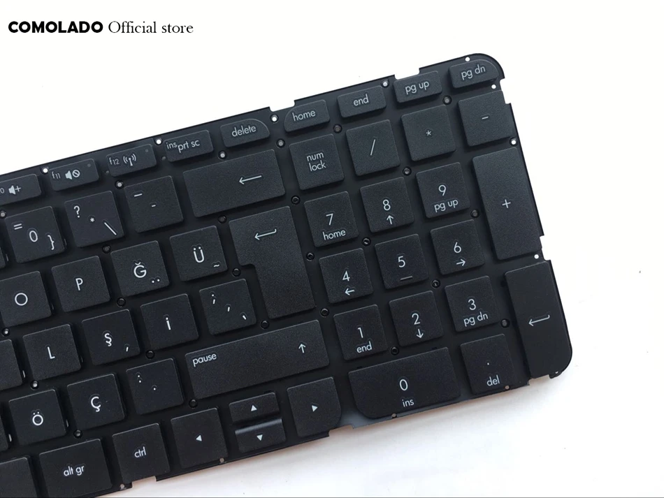 TR Турецкая клавиатура для HP Pavilion Sleekbook 15-b000 15-b003tx 701684-001 15 15-B 15-b101tx черный без рамки