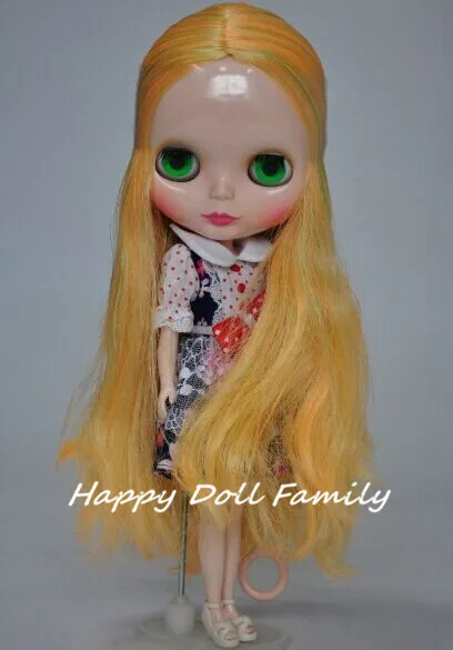 12 &quotтелесная кукла смешанные волосы (желтый и зеленый) цвет глаз Макияж на лице