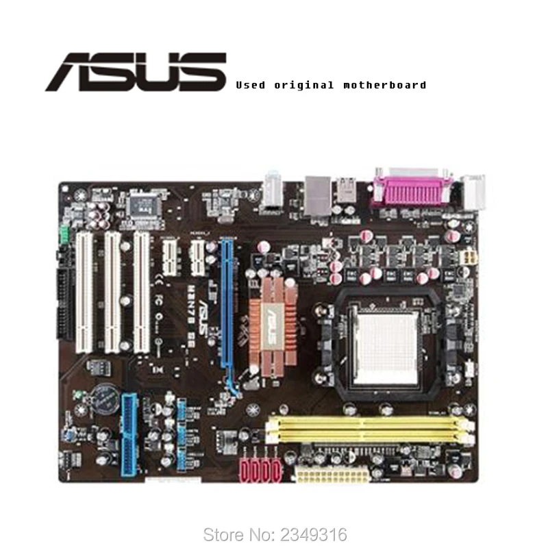 Для ASUS M3N78 SE б/у оригинальная материнская плата разъем AM2 DDR2 настольная