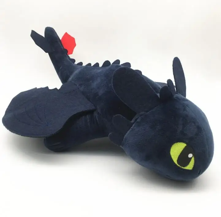 26cm How to train Your Dragon Toothless PlUSH Night Fury Plush Toy Stuffed Doll Toys Gift for Children | Игрушки и хобби