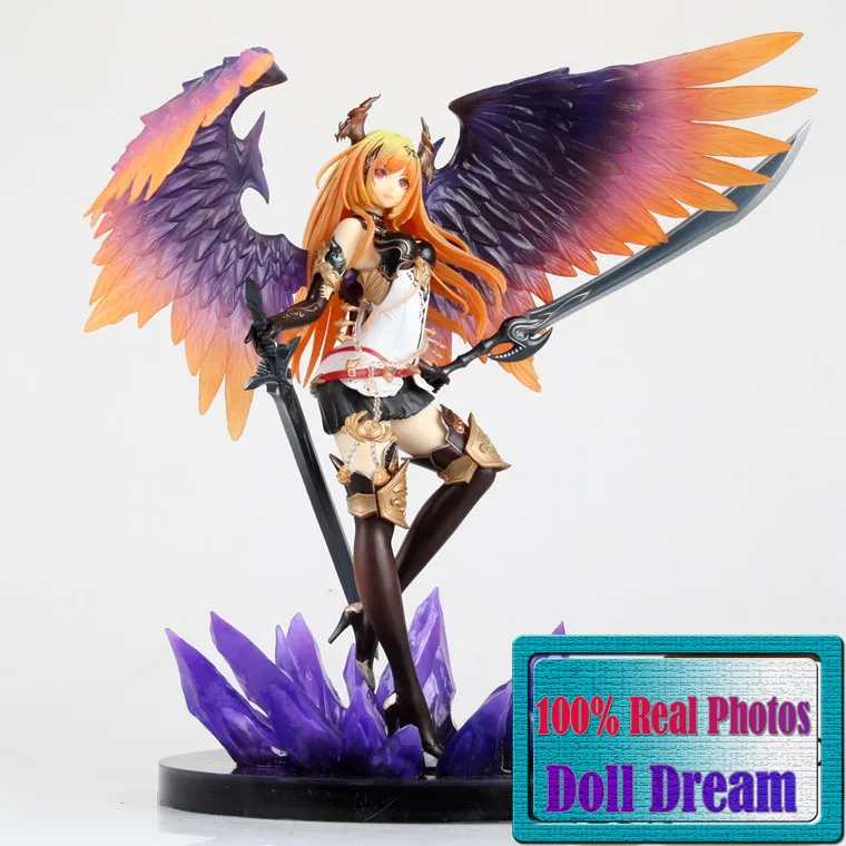 29 см игры аниме Kotobukiya ярость Бахамут Темный ангел Olivia Ani с металлическим ремешком