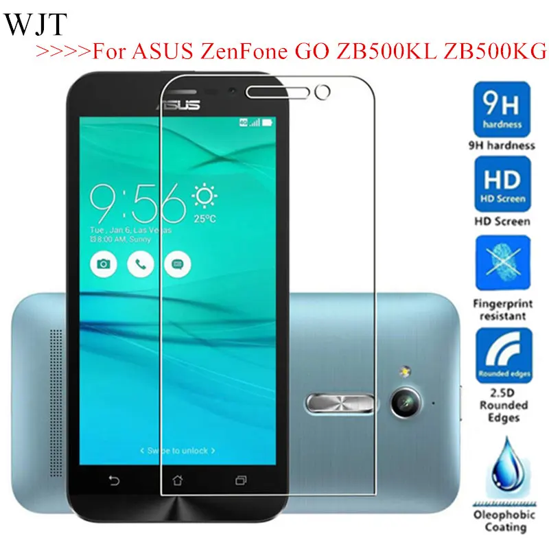 Чехол из закаленного стекла для ASUS ZB500KL zb500кг 9H sklo защитная пленка ZenFone GO ZB 500KL 500 кг